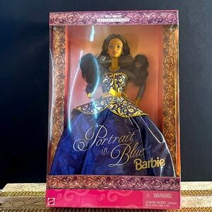 1997 Portrait in Blue Barbie Walmart Special Edition NRFB